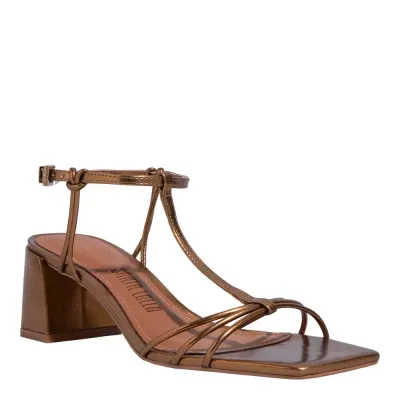Sandalia Metallic Ultra Bronze