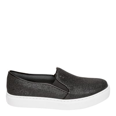 Tênis Slip On Shine Preto