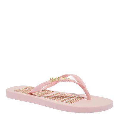 Chinelo Flip Flop Borracha Rose