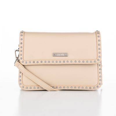 Bolsa Tiracolo Metais Off White