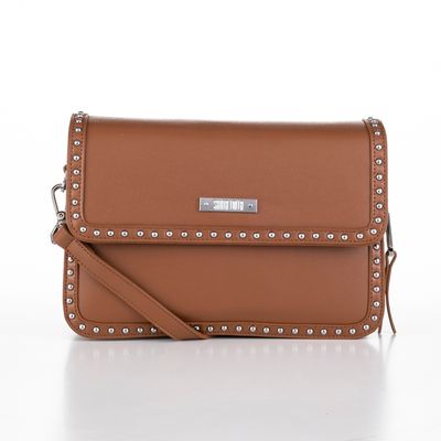 Bolsa Tiracolo Metais Camel