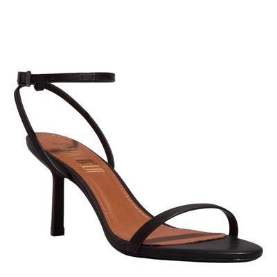 Sandália Couro Pelica Soft Preto