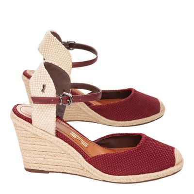 Espadrille Acamurçado Corda Vinho