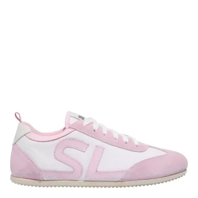 Tenis Couro Camurca Baby Pink