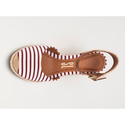 Espadrille Palha Rana Marinho 2