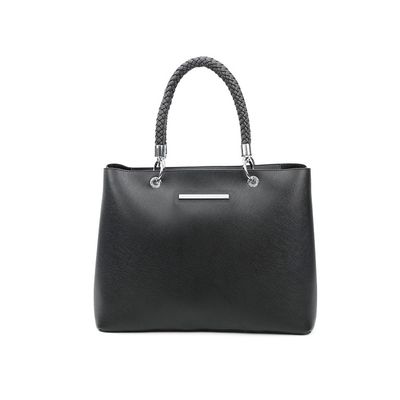 Bolsa Shopper Texturizada Preta