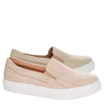 Tênis Slip On Terrace Bege