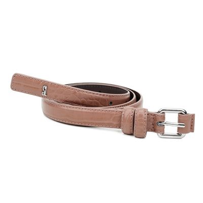 Cinto Croco Alto Brilho Baked 2