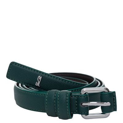 Cinto Croco Fino Sl Verde