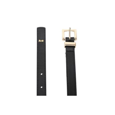 Cinto Corrente Preto e Dourado