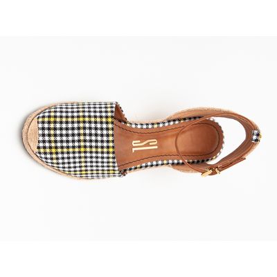 Espadrille Tecido Xadrez