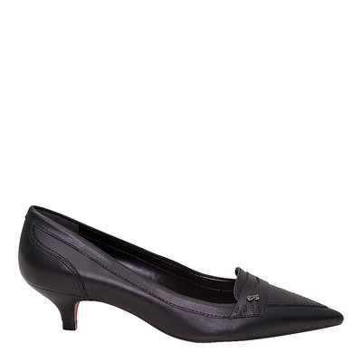 Scarpin Sl Couro Preto