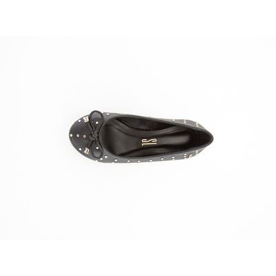 Sapatilha couro pelica soft spikes preto infantil