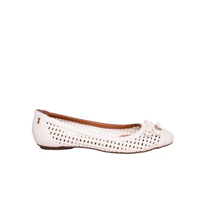 Sapatilha Tresse Laço Branco