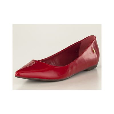 Sapatilha Verniz Vermelho Infantil