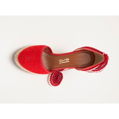 Espadrille Sl Corda Vermelho