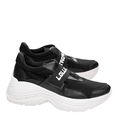 Tênis tela esportiva preto