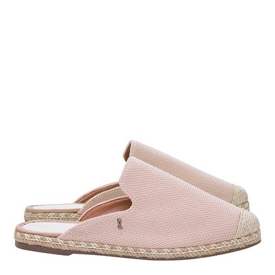 espadrille Tecido Natural Linho em Crodas Nude
