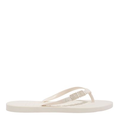 Chinelo Flip Flop Borracha Branco
