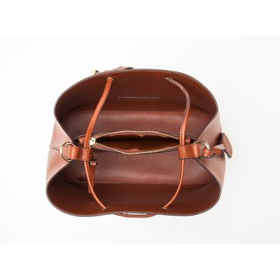 Bolsa Risco Saco Rebite Marrom