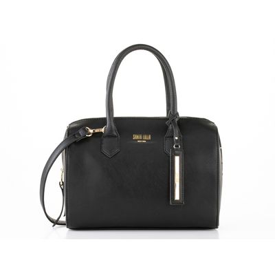Bolsa Baú Risco Preta
