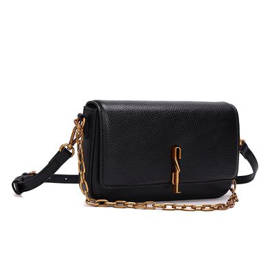 Bolsa Pequena Floater Preta Alça Dupla
