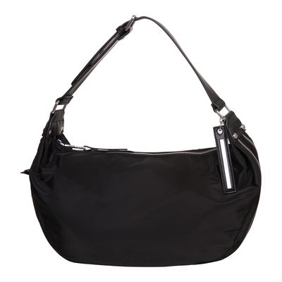 Bolsa Nylon Oval Preto