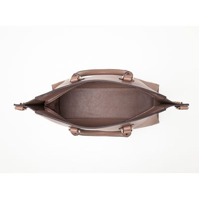 Bolsa Shopper Tachas Bege