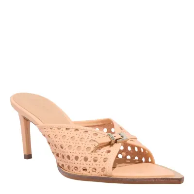 Mule Couro Trisse New Peach