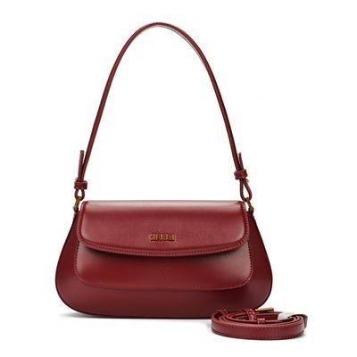Bolsa Baguete Soft Média Vermelha Ruby