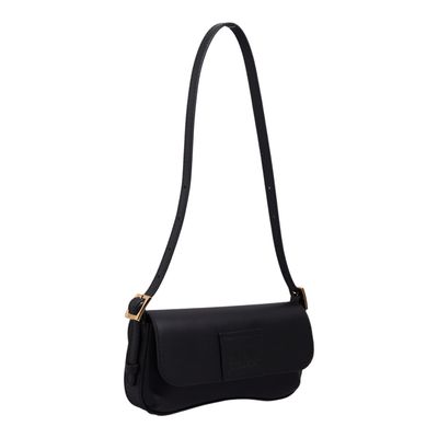 Bolsa P Couro Soft Preto