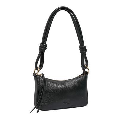 Bolsa P Couro Floater Preto