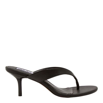 Mule Couro Pelica Soft Preto