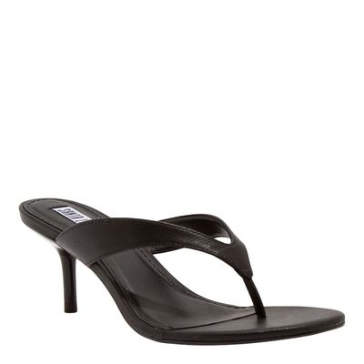 Mule Couro Pelica Soft Preto