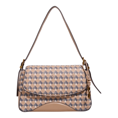 Bolsa Risco Cubos Areia