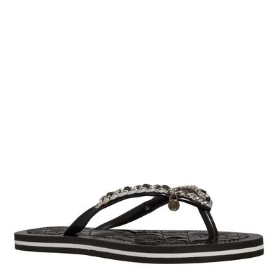 Chinelo Flip Flop Verniz Anzeli Preto