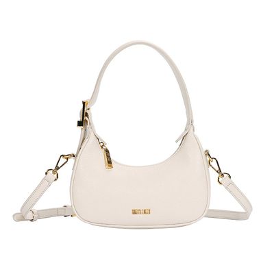 Bolsa Baguete Floater Alça De Ombro Bege