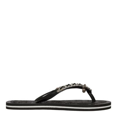 Chinelo Flip Flop Verniz Anzeli Preto