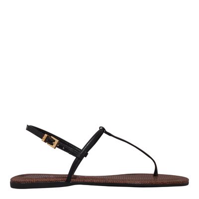 Rasteira Napa Soft Preta