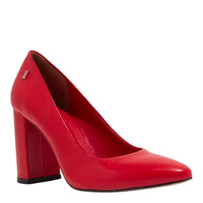 Scarpin Couro Nobre Pepper Red