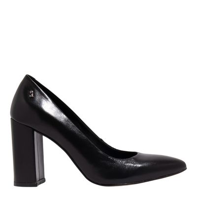 Scarpin Couro Nobre Preto