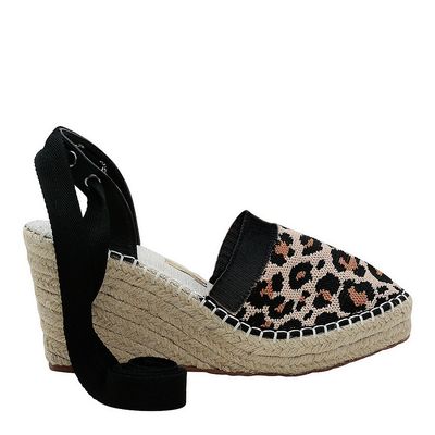 Espadrille Knit Animal Print