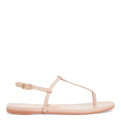 Rasteira Bico Redondo Verniz Anzeli Rose