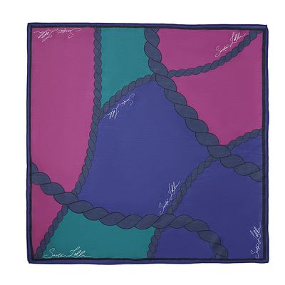 Lenço Tecido Verde Esmeralda