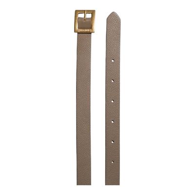 Cinto Couro Floater Cinza Fog