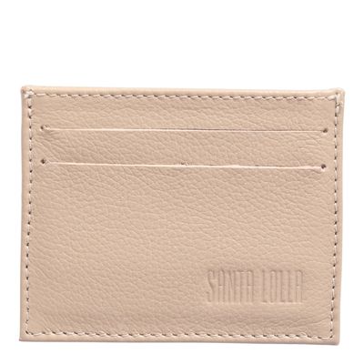 Porta Cartão Couro Floater New Sand