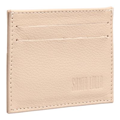 Porta Cartão Couro Floater New Sand