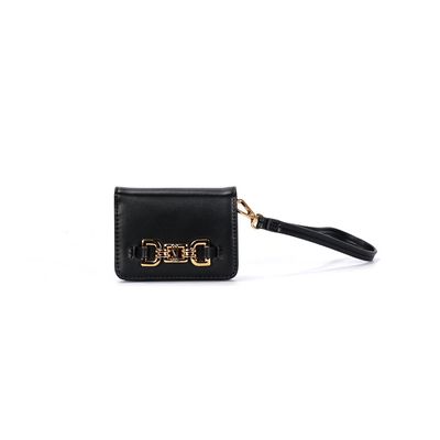 Carteira Soft Preto Alça De Mão