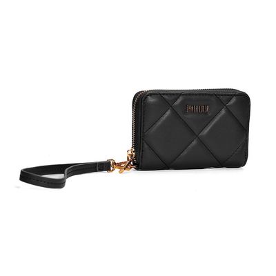 Carteira Soft Preto Alça De Mão