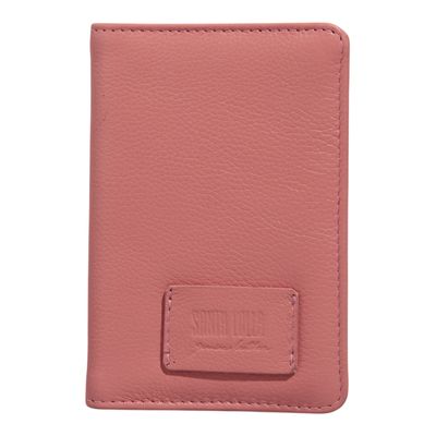 Porta Passaporte Couro Floater Baby Pink